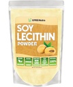 XPRS Nutra Soy Lecithin Powder Food Grade Fat Emulsifier - Lämplig för matlagning, bakning och mer - Vegan Friendly Soy Lecithin Powder Cooking Aid (16 Ounce)