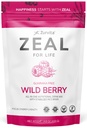Zurvita - Zeal for Life 30-Day Wellness Bag - Wild Berry (Guarana Free) - Nutritional Supplement för Vitalitet, immunitet och Wellness - 420 Grams
