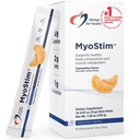 Designs for Health MyoStim - HMB + Collagen Peptides Powder med L-Leucine + Kreatin för att stödja hälsosam åldrande - kan hjälpa till att dämpa åldersrelaterad muskelförlust - Clementine-Flavored Drink (14 Stick Packs)