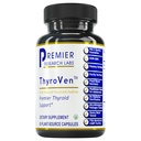 Premier Research Labs ThyroVen - sköldkörtelstöd för kvinnor, sköldkörtelstöd för män, sköldkörteltillskott, sköldkörtelstöd Komplex med naturligt rekommenderad jod - 60 kapslar