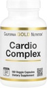 Kalifornien Gold Nutrition Cardio Complex med CardioAmino Blend, CardioPhyto Blend och Coenzyme Q10, 180 Veggie Capsules
