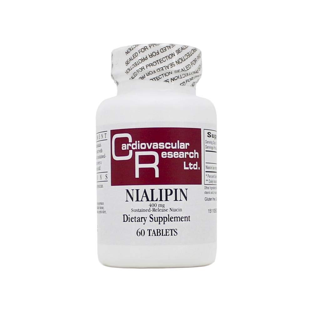 Ekologiska formler Nialipin 400 mg (Time Release) 60 Caps