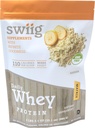 swiig Premium Daily Whey Protein Matrix Banana 2.2 lb - 20g Protein Gluten-Free Non-GMO No Fillers No Artificial Flavors Förbättrad med Aminosyror för Muscle Recovery All Natural Formel