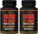 (2 Pack) IronPulse Capsules Max Formula, IronPulse Max Support Capsules, Iron Pulse Pills, IronPulse Pills, Iron Pulse Support Pills, Pack med 2