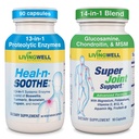 HEAL-N-SOOTHE och Super Joint Support - Naturliga gemensamma kosttillskott
