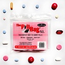 Medicin Pill Organizer, Etiketter för AM / PM, Återförsäljbar, Portable, Disposable Pouches for Medicine, Vitaminer, Gummies,Plastic Pill Bags for Travel, Walks XL Size | 100 Count (2 Packs of 50)