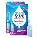 TheraTears Dry Eye Therapy Eye Drops för torra ögon, konserveringsfri, 30 Vials, 2 Pack