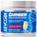 Evogen Carnigen - Premium Carnitine Powder | Stöder fettmetabolism och främjar återhämtning | Stimulant-Free L Carnitine Supplement Matrix med Acetyl L-Carnitine | Raspberry Lemonade | 50 portioner