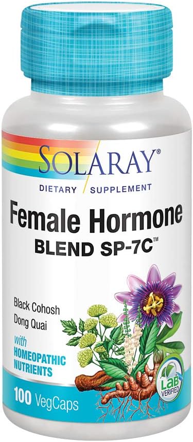 Solaray - Kvinnlig Hormon Blend Sp-7c Black Cohosh, 100 kapslar
