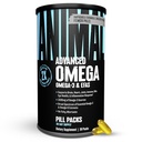 Animal Advanced Omega 3 Fatty Acids - 3500mg EPA DHA Fish Oil Omega 3 Supplement för kvinnor och män High Potency Blend med CLA GLA ALA för Brain Skin Eye Immune Joint Health 30 Pill Packs