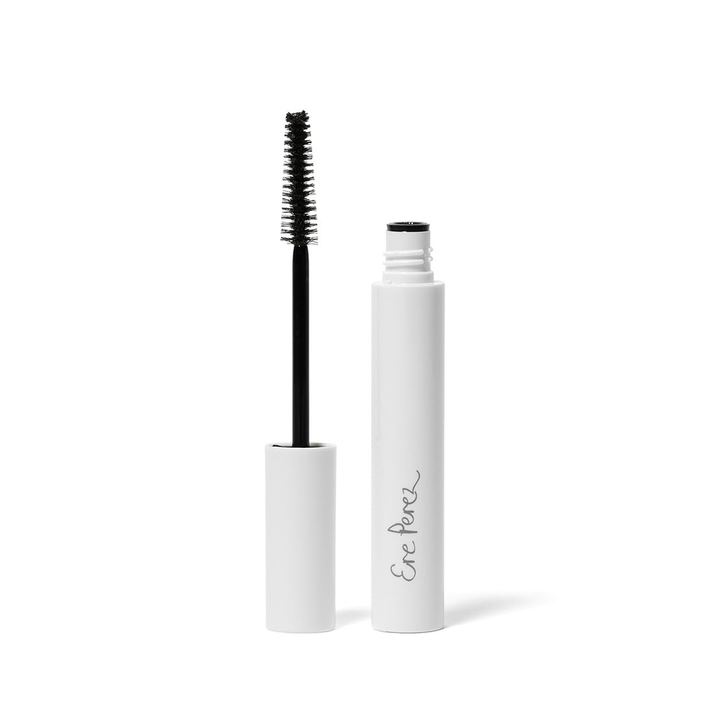 Ere Perez - Avocado Waterproof Mascara | Lengthen, Nourish, Enhance, Strengthen | Long-Lasting, Sensitive Eye Safe | Mamey + Camelia Oils | Vegan, Cruelty-Free, Clean Beauty (Black, 0,35 oz | 10 ml)