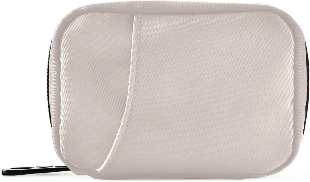 Naanle Pill Box 7 Day Pill Case Travel Pill Organizer Bag Zipper Portable Weekly Compact Size Vitamin Supplement Holder Solid Color Khaki Z - Khaki 4,6 x 3,14 x 1,88 tum 1,0 Räkna 0,12 kilo