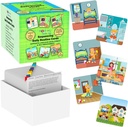 Sequence for Kids Daily Routine Cards Speech Therapy Material Social utveckling och Sentence Building for Kids ABA Therapy Material Speech Therapy Game Engelska språket Bilingual Learners ESL