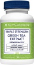 Vitamin Shoppe Triple Strength Green Tea Extract 750mg kapslar med EGCG - En naturlig antioxidant för att stödja fettmetabolism - bekämpar fria radikaler - Decaffeinated (100 vegetariska kapslar)