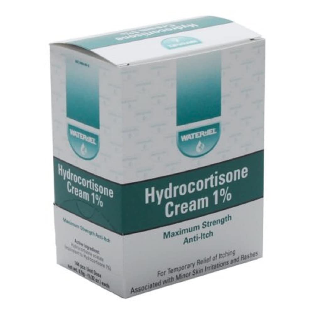 Waterjel Wjhy1728 Hydrocortisone Cream .9gm (Pack av 144)