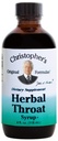 Christophers ursprungliga formler Herbal Throat Syrup - 4 oz | Gentle, Herbal Support för Seasonal Wellness