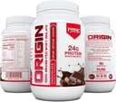 Pure Label Nutrition 100% Grass-Fed, Chocolate Whey Isolate Protein Powder (24g) med viktiga aminosyror, för Pre och Post Workout Recovery & Muscle Building, Low Fat & Low Carbs - 2lbs