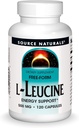 Källa Naturals L-Leucine, 500mg, 120 kapslar