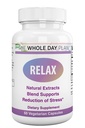 Slappna av - Support Supplement, Natural Stress Relief med Ashwagandha, Chamomile, L-Theanine Hjälper Du är lugn, fokuserad och förbättrar bättre sömn, 60 kapslar
