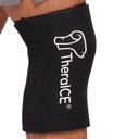 TheraICE Knee Ice Pack Wrap Compression Sleeve för skador, återanvändbar Gel Cold Packs Brace också för Elbow, Ankle & Calf - Flexibel Cold Wrap Recovery för Meniscus, ACL, MCL Pain Relief