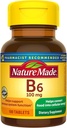 Nature Made Vitamin B-6 100 mg tabletter 100 ea (Pack of 4)