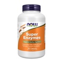 NOW Foods Supplements, Super Enzymes, formulerad med Bromelain, Ox Bile, Pancreatin och Papain,180 kapslar