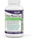 Vital Earth Minerals Humic Minerals Capsules - 70 + Spår Mineraler med naturligt uppgående Fulvic Acid, Alkalizing Mineral Supplement för Detox, Gut Health, Wellness, 120 Count