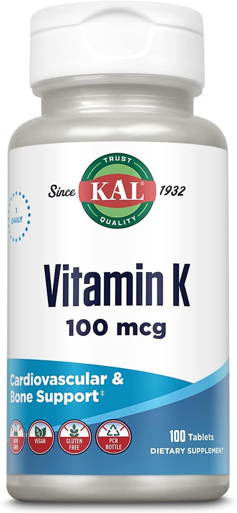 Kal 100 Mcg K1 tabletter, 100 greve