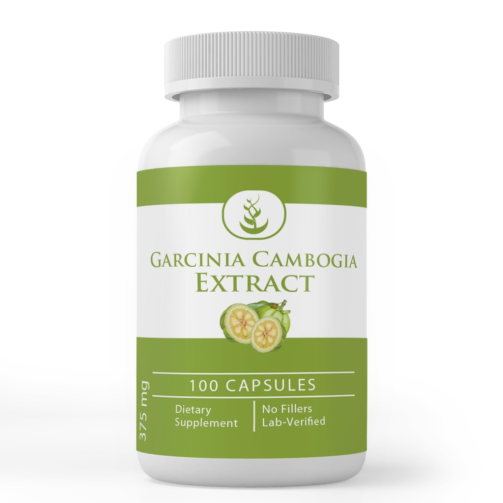PURE ORIGINAL INGREDIENTS Garcinia Cambogia (100 kapslar) Alltid ren, inga tillsatser eller fillers, Lab Verified