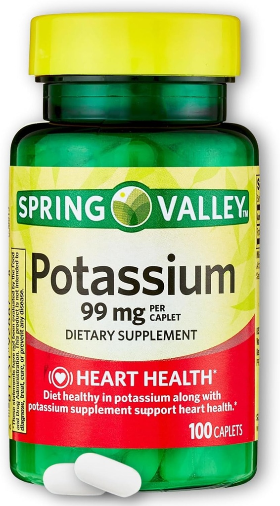 Kalium 99mg- 100 Caplets (Pack av 1)