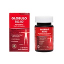 Globulo Rojo Iron Supplement - Kosttillskottspiller med hög styrka järn och B-vitaminer, 60 tabletter