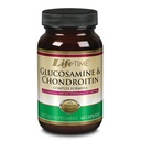 LIFETIME Glukosamin Chondroitin Complex | Stöd Mobilitet, Joints & Recovery | 1500mg Glukosamin, 1200mg Chondroitin | 60 kapslar
