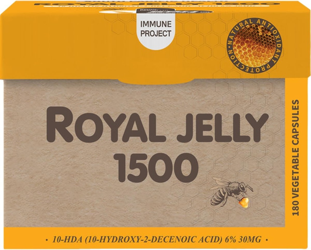 SPH 100% Ren Royal Jelly 1500 (10-HDA 6% 30mg) 180 kapslar (1)