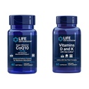 Life Extension Super Ubiquinol CoQ10 med förbättrad Mitochondrial Support & Vitamins D och K med Sea-Iodine, Vitamin D3