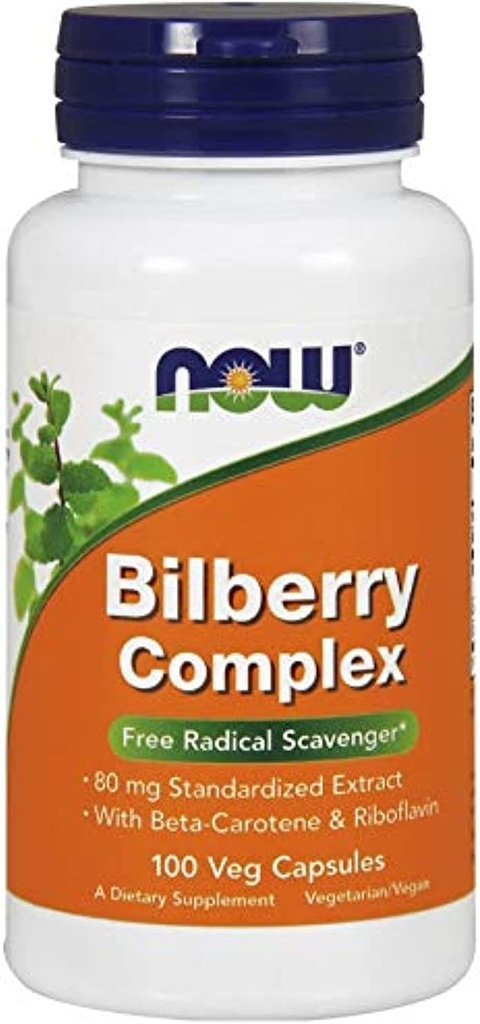 Nu Foods Bilberry Comp 80Mg, 100 greve