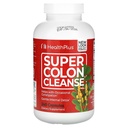 Health Plus Inc Super Colon Cleanse 530 mg 240 kapslar, paket kan variera