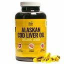 På Target Living Alaskan Cod Liver Oil 120 Soft Gels | Linje fångad i USA | Naturligtvis förekommer vitamin D | Rik i Omega 3 DHA / EPA