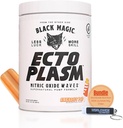 Worldwide Nutrition Bundle Kompatibel med Black Magic Supply Ecto Plasm - Sherbet Pop High Volume Pre-Workout - 20 Scoops Non Stim Pump Preworkout Powder Supplement med Multi-Purpose Keychain