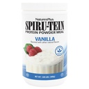 NaturesPlus SPIRU-TEIN, Vanilla - 1.06 lbs - Spirulina Proteinpulver - Vitaminer och mineraler för energi - Vegetarisk, Glutenfri - 16 portioner
