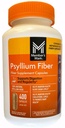 Medlems Mark 100% naturlig Psyllium Husk Fiber Capsules, Digestive Health, 400 Count (Pack of 1)