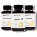 SMARTERNUTRITION Vegan Vitamin D3 5000 IE + Natur Vitamin K2 1100 mcg i organisk kokosnöt & olivolja - D3 K2 Supplement för Immune & Ben Support - 180 Softgels[90 Dag Supply]