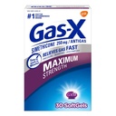Gas-X Maximal Styrka Gas Relief Softgels med Simethicone 250 mg - 30 Räkna