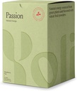 Yoli® Passion Energy Drink Powder Mix - Natural Energy Drink Mix för uthållighet och uthållighet, 30 Packets - Strawberry Kiwi Flavor