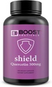 BoostCeuticals Quercetin 200 500mg Vegan Capsules - Inga Stearates Non GMO Gluten Free Antioxidant Bioflavanoid - Över 6 månader Supply
