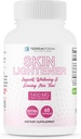 TerraForm Nutrition Skin Lightening Supplement, Glutathione 1000mg per Servering, Clears och Evens Skin Tones, hjälper till att rensa upp mörka fläckar och Acne Scars - 30 portioner