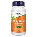 NOW Foods Supplements, Holy Basil Extract 500 mg (Holy Basil är en helig växt i Ayurveda), 90 Veg kapslar
