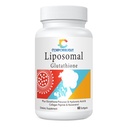 Liposomal Glutathione Softgels, Förbättrad Absorption - Liposomal Leverans, Aktiv Form L-Glutathione, Cellular, Immune Function & Liver Detox, Rich i Antioxidant Formel, Gluten Free, 60 Softgels