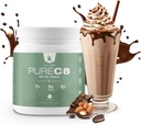 TeamKeto C8 MCT Oljepulver -Chocolate Hazelnut Ketogenic MCT Coffee Creamer- Vegan-Friendly, Gluten Free & Made in a GMP Compliant, FDA Registered Facility- Perfekt i kaffe Tea & Protein Shakes 270g