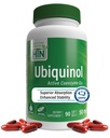 Health Thru Nutrition Ubiquinol 50mg 90 Softgels som Kaneka QH Reduced CoQ-10 | Stabiliserad - 3rd Party Tested | Förbättrad biotillgänglighet | Cardiovascular & Mitochondria Function Support | Non-GMO