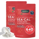 Animal Essentials Sea-Cal - Pure Seaweed Calcium Powder för hundar med magnesium, gemensamma kosttillskott för hundar och katter för hälsosamma ben och tänder, gemensam hälsa, isländska Seaweed Calcium - 12 oz (Pack of 2)